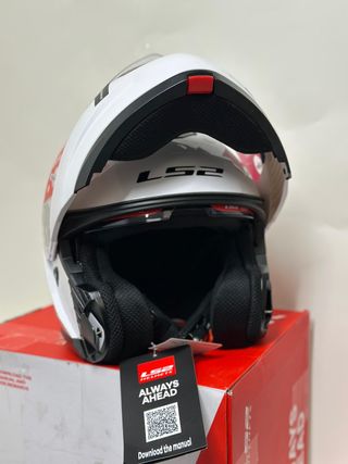 Casco Modular LS2 Strobe II Blanco