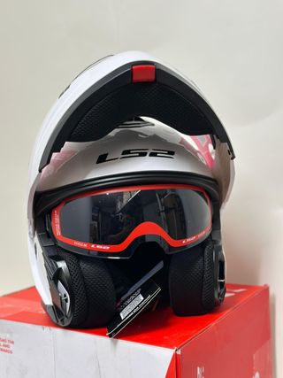 Casco Modular LS2 Strobe II Blanco
