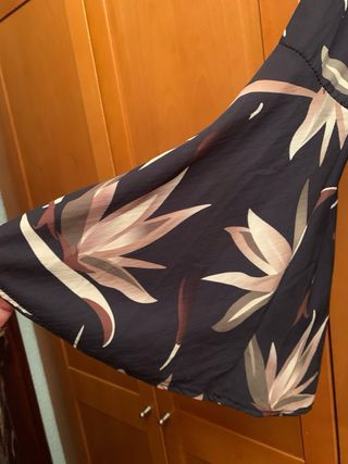 Blusa Euronice Talla M Estampada