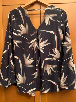 Blusa Euronice Talla M Estampada