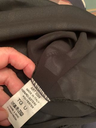 Blusa Euronice Talla M Estampada