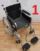 Alquiler silla de ruedas plegable ligera