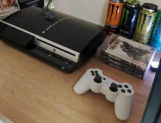 Playstation 3 Fat Negra