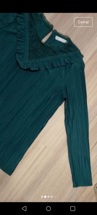 Blusa Sfera Talla M Verde