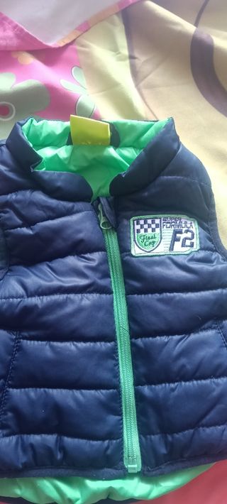 Gilet imbottito bimbo 3-6 mesi
