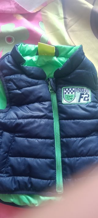 Gilet imbottito bimbo 3-6 mesi