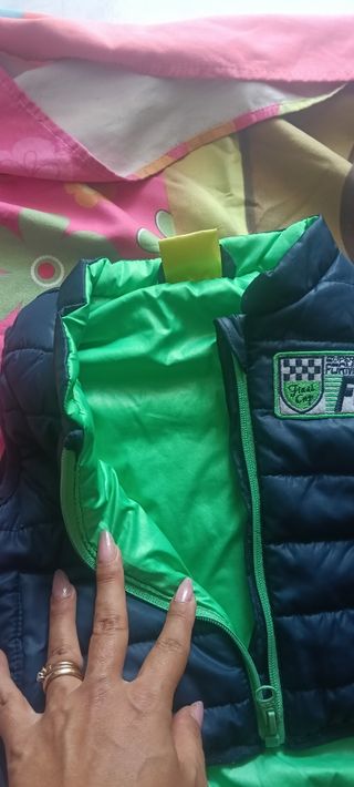 Gilet imbottito bimbo 3-6 mesi