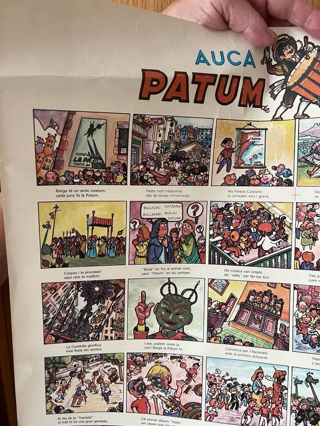 Auca Patum de Berga Poster