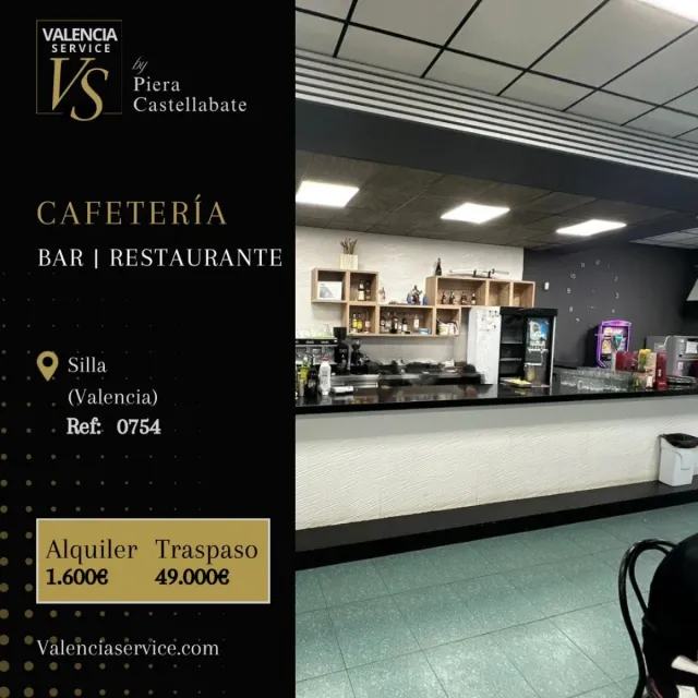 0754 – BAR CAFETERÍA RESTAURANTE EN SILLA (POLÍGON