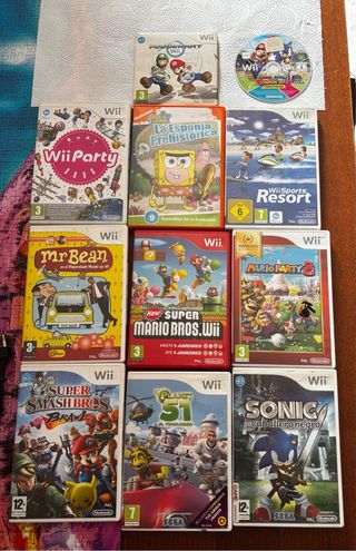 Nintendo Wii Mini Roja + Accesorios