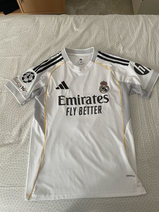 Camiseta Real Madrid 2025/2026 Adidas Blanca