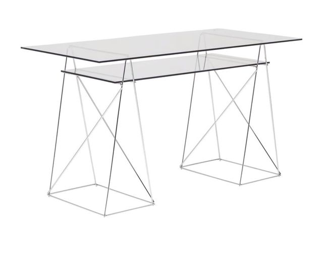 Escritorio La Maison du Monde Vidrio y Metal