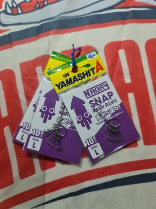 Yamashita Naory Snap Raku Raku (10 unidades)