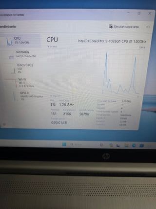 Ordenador portátil HP DECIMA GENERACIÓN, 12RAM 