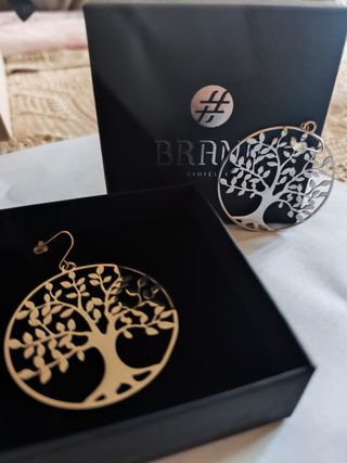 Brand gioielli orecchini albero della vita
