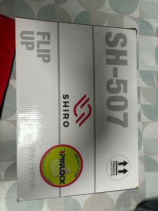 Casco Moto Shiro SH-507 Negro Mate talla XL