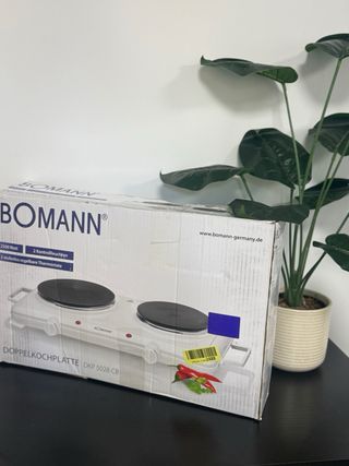Bomann DKP 5028 CB - Hornillo eléctrico doble