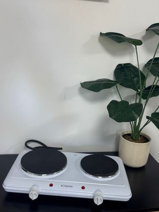 Bomann DKP 5028 CB - Hornillo eléctrico doble