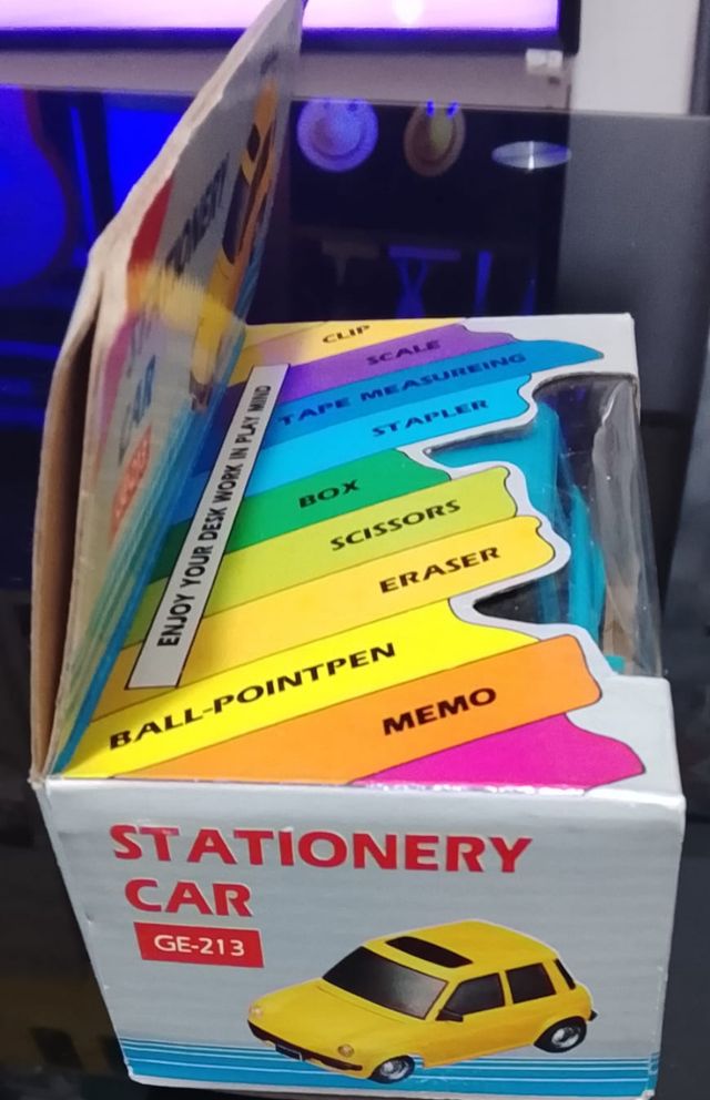 Astuccio vintage Stationery Car Giocadipiù