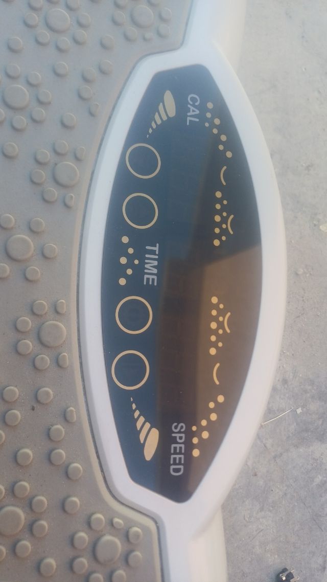 Pedana vibrante con elastici 
