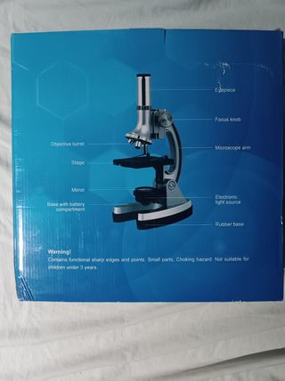 Microscopio Telmu 300X-1200X
