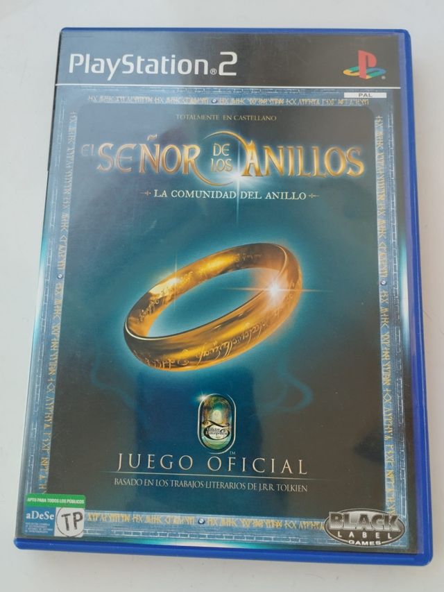 CAJA Juego ps2 de El Señor de los Anillos