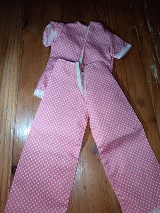 Pijama rosa Nancy años 70