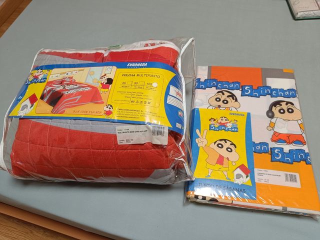 Juego de Sábanas y Colcha Shin Chan 105