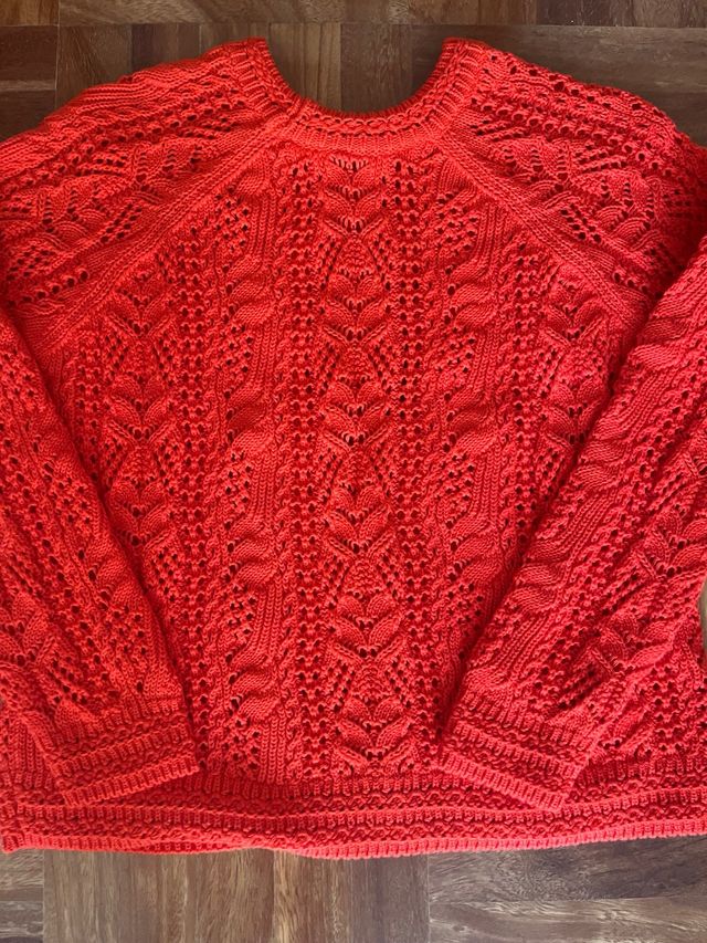 Jersey Sézane Zachary Coral Talla M