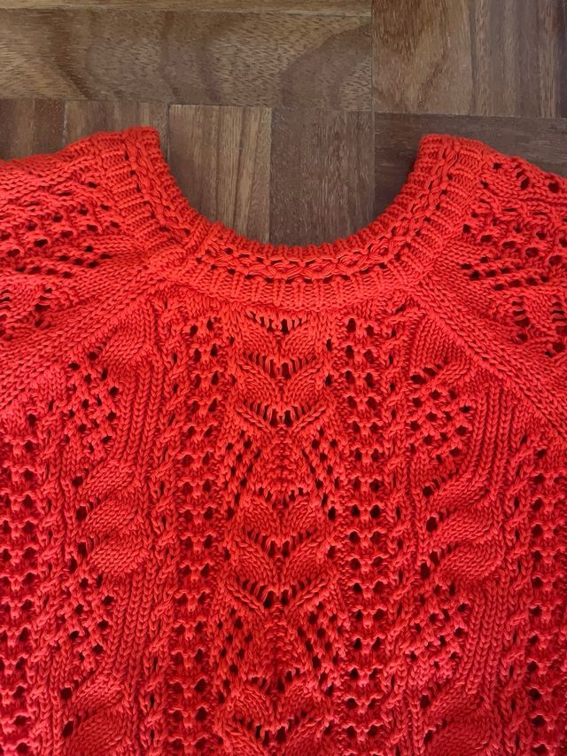 Jersey Sézane Zachary Coral Talla M