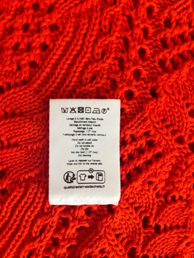 Jersey Sézane Zachary Coral Talla M