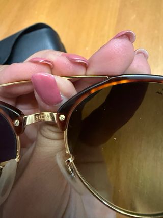 Occhiali da sole Ray-Ban marroni