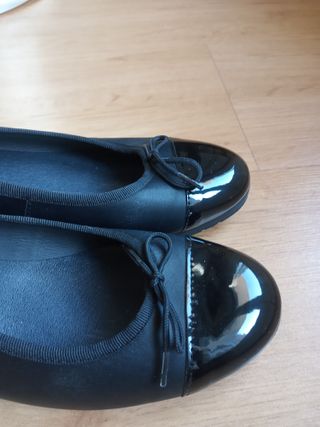 Zapatos planos negros Abril talla 39