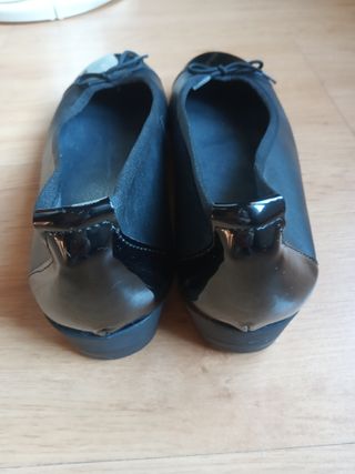 Zapatos planos negros Abril talla 39