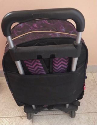 Mochila Monster High con Carro