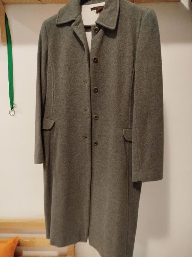 Abrigo mujer gris