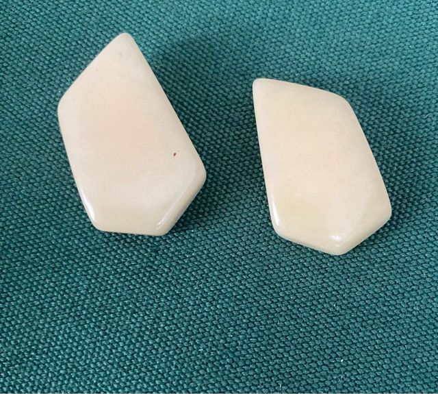 Conjunto de joyería marfil vegetal 