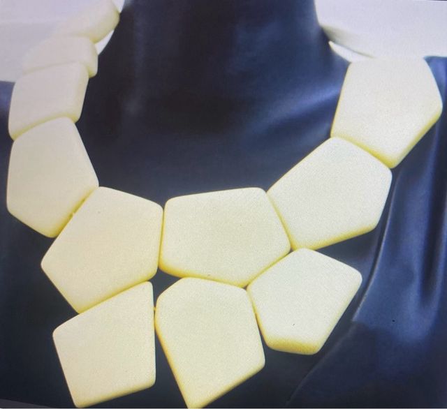 Conjunto de joyería marfil vegetal 