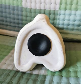 Salvadanaio Orsetto Bianco e Oro