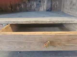 Mueble Nórdico Antiguo Madera Cocina