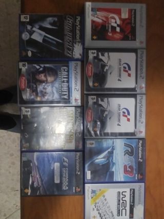 Lote 9 Videojuegos PS2: