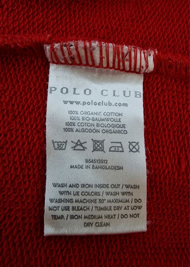 Sudadera Polo Club