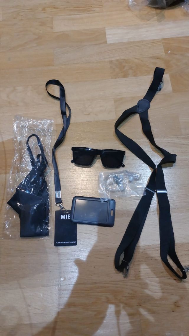 Accesorios Disfraz Policía Negro