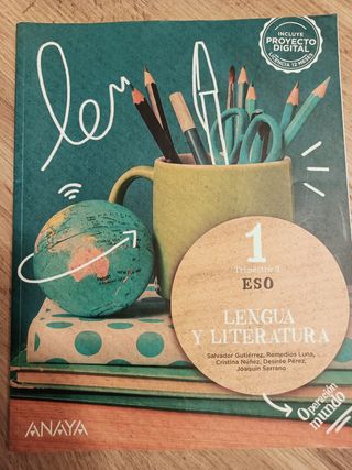 Libro de Lengua 1 eso