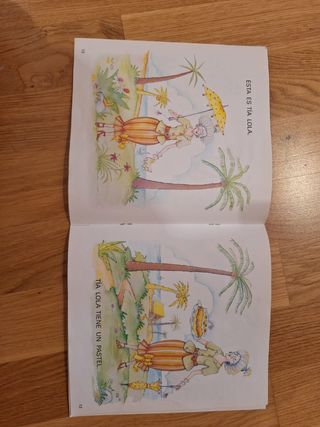 2 libros de cuentos de apoyo a la lectura