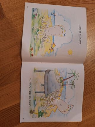 2 libros de cuentos de apoyo a la lectura