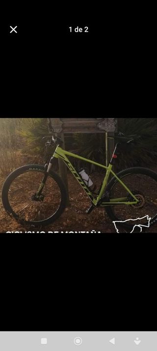 Bicicleta de Montaña Scott se cambia por una XL