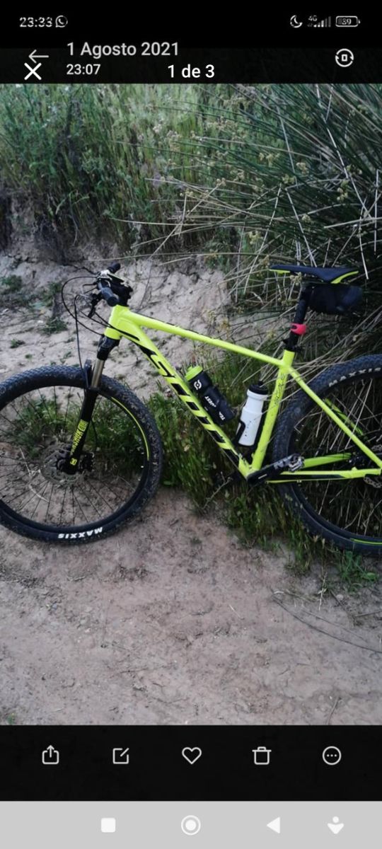 Bicicleta de Montaña Scott se cambia por una XL