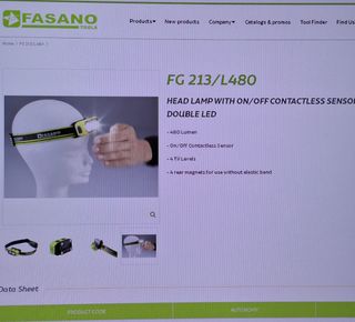 Torcia LED Fasano FG 213/L480