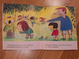 Libros lectura mayúsculas.